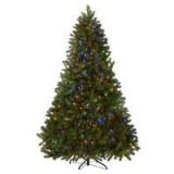 7.5 ft. Pre-Lit  Douglas Fir Tree with Dual Color LED Lights, Plug-In