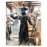 Home Accents Holiday 7 ft. Gruesome Grounds Animated LED Plague Doctor