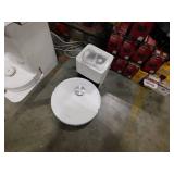 Roborock Q10 VFS+ 13. 9 in. Robotic Vacuum and Mop with Smart Navigation Auto Lifting Mop Multi-Surface in White