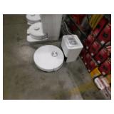 Roborock Q10 VFS+ 13. 9 in. Robotic Vacuum and Mop with Smart Navigation Auto Lifting Mop Multi-Surface in White