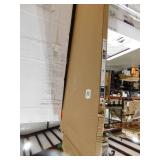 Andersen 400 Series 32 in. x 80 in. White Universal 3/4 Light Retractable Aluminum Storm Door with Nickel Hardware