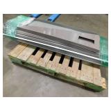 Outsunny 6 ft. x 9 ft. Metal Outdoor Backyard Garden Utility Storage Tool Shed Kit with Spacious Design and WeatherResistant Roof