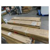 ALEKO Galvanized Steel Chain Link Fence - Complete Kit - 4x50 ft. - 9.5 AW Gauge - Black