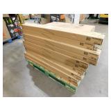 (10) 3800 lumens white led wraparound light with prismatic lens