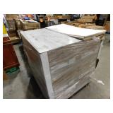 Pallet USG Ceilings 2 ft. x 4 ft. Radar Basic White Square Edge Lay-In Ceiling Tile