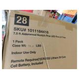 7.5ft alderwood scotch pine Holliday Tree