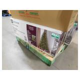 Home Decorators Collection 7.5 ft. Elegant Twinkling Grand Fir LED Pre-Lit Artificial Christmas Tree with Timer T32