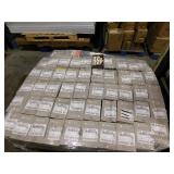 Daltile Restore Bright White 2 in. x 6 in. Glazed Ceramic Chair Rail Trim Tile