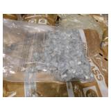 0.50 in. Quantum Glacial Silver Gray Fire Glass - 20 lb. Bag x 30