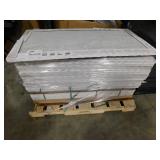 Daltile Sanbristol White Marvel 24 in. x 48 in. Matte Color Body Porcelain Stone Look Floor and Wall Tile (381 sq. ft.)