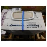 KOHLER Highline Arc 12 in. Rough In 2-Piece 1.28 GFP Single Flush Round Chair Height Toilet in White with Soft Close Seat