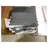 Daltile Restore Black 11 in. x 10 in. Matte Ceramic Penny Round Mosaic Tile