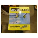 RYOBI ONE+ 18V Handheld Cordless Pool Vacuum Cleaner (Tool Only) with Floor Head