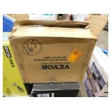 VEVOR Dog Stair for Cars, Wide 5-Step Dog Car Steps, Folding Dog Car Ramp with Nonslip Surface, Portable Pet Steps Lightweight