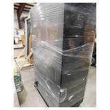 Koolmore 44.5 in. Commercial Two Door Merchandiser Refrigerator 35 cu. ft. in Black