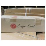 Copper Creek Heritage Tuscan Bronze Door Handleset and Waverlie Handle Trim