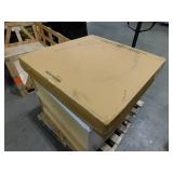 KICHLER Madden 32 in. 6-Light Black Modern Candle Chandelier for Dining Room