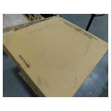 KICHLER Madden 32 in. 6-Light Black Modern Candle Chandelier for Dining Room