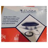 Master Flow 1050 CFM Weathered Wood Galvanized EZ Cool Plug-In Power Roof Mount Attic Fan