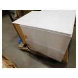 Lot of three White Cabinets