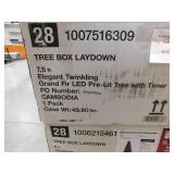 Home Decorators Collection 7.5 ft. Elegant Twinkling Grand Fir LED Pre-Lit Artificial Christmas Tree with Timer