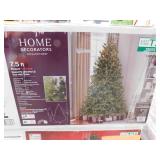 Home Decorators Collection 7.5 ft. Elegant Twinkling Grand Fir LED Pre-Lit Artificial Christmas Tree with Timer