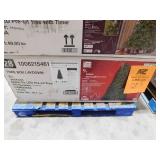 Home Accents Holiday 9 ft. Jackson Noble Fir LED Pre-Lit Artificial Christmas Tree