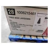 Home Accents Holiday 9 ft. Jackson Noble Fir LED Pre-Lit Artificial Christmas Tree