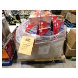 Pallet lot of Christmas Lights and clips