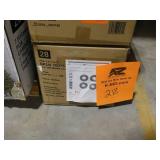 24 in Pre Lit LED Wesley Pine Artificial Christmas Wreath--4 pack.