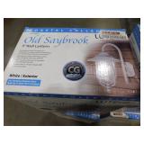 (4) LUTEC Coastal Old Saybrook 1-Light White Outdoor Wall Lantern Sconce