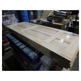 (4) 30in x 80in. 6 Panel Door Slabs.