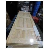 (5) 24in x 80in. 6 Panel Door Slabs.