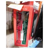 lot of 2-Home Accents Holiday 3-Ft Flocked Nutcrackers (2-Pack) - Green & Red