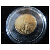 2010 American Eagle $ Five, 1/10oz Bullion