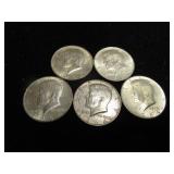 1964 Kennedy Half Dollars