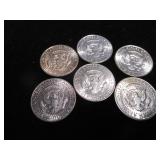 1964 Kennedy Half Dollars