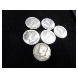 1964 & Bicentennial Kennedy Half Dollars