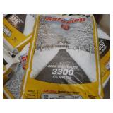 2 bags Safe Step Rock Salt 3300 Ice...