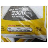 2 bags Safe Step Rock Salt 3300 Ice...