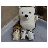 HiBoom 5 pc Hedge Hog Stuffed Anima...