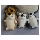 HiBoom 5 pc Hedge Hog Stuffed Anima...