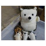 HiBoom 5 pc Hedge Hog Stuffed Anima...