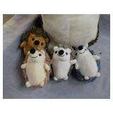 HiBoom 5 pc Hedge Hog Stuffed Anima...