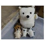 HiBoom 5 pc Hedge Hog Stuffed Anima...