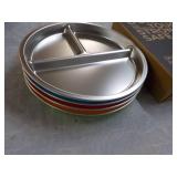 Set of 4 Divided Plates for Kids...