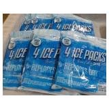 6 Everlasting 4 Packs of Ice Packs...