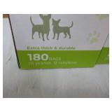 2 boxes 180 Per box Pet Waste Bags...