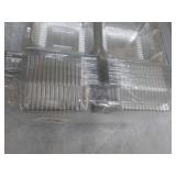 100 Clear Plastic Food Containers...