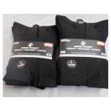 12 pair Wear Proof Black Athletic S...